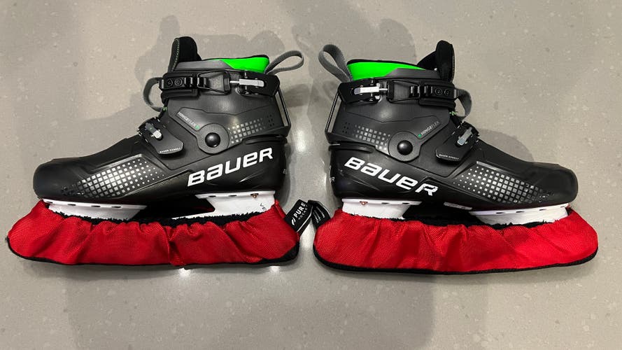 Senior Used Bauer Konekt Hockey Goalie Skates Regular Width Size 10