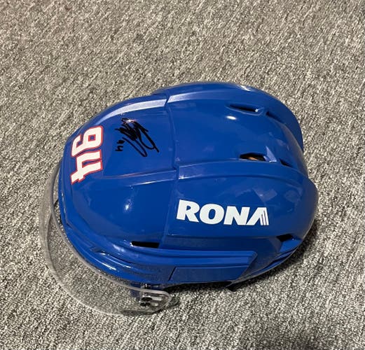 Used Medium CCM Super Tacks X Helmet Pro Stock