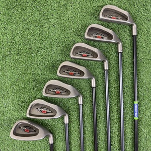 READ Callaway 1996 Big Bertha Iron Set 5-PW SW RCH 96 Regular Flex Graphite RH