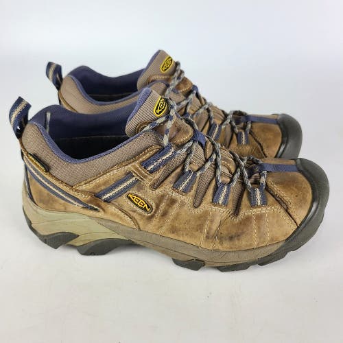 KEEN Targhee II Waterproof Hiking Shoes Brown Leather Women's Size: 10