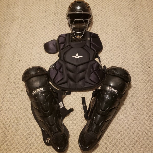 Used All Star System 7 Axis intermediate Catcher's Set (ages 12-16)
