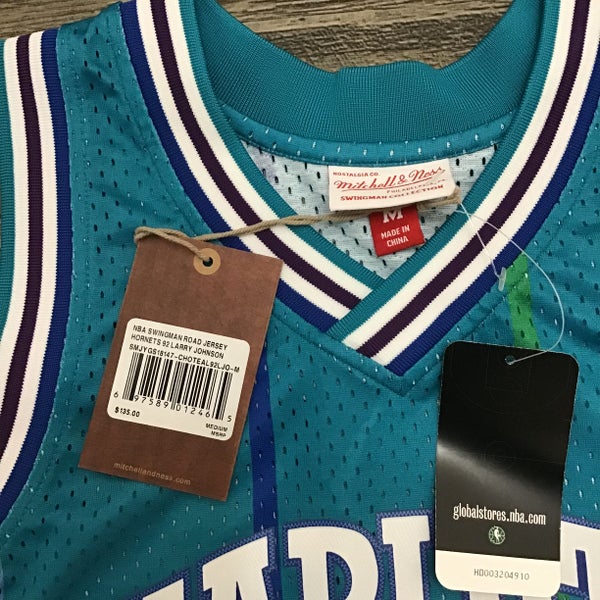 Mitchell&Ness - Practice Day Buttom Front Jersey Charlotte Hornets