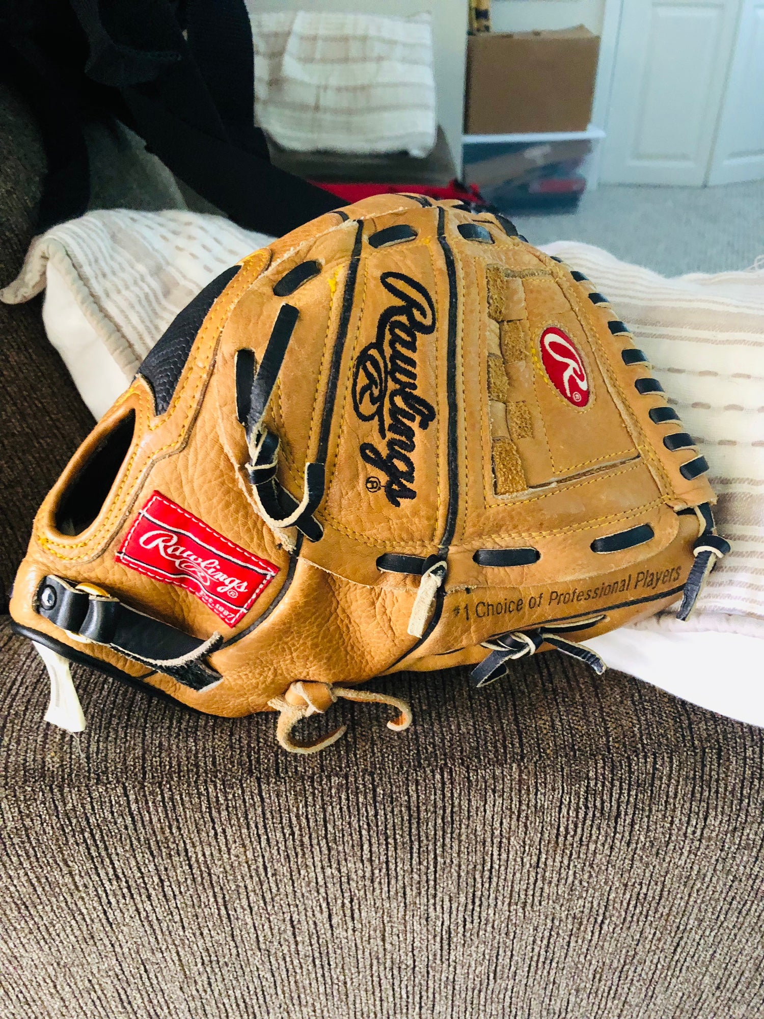 Gant De Baseball Rawlings Player Preferred RBG65 - 12 Pouces, Cuir Droitier