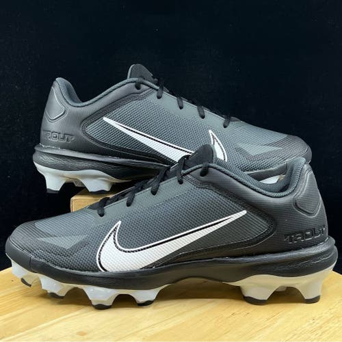 NEW Nike Force Trout 8 Pro MCS Baseball Cleats Men's Size 7.5 Black Grey CZ5914-011
