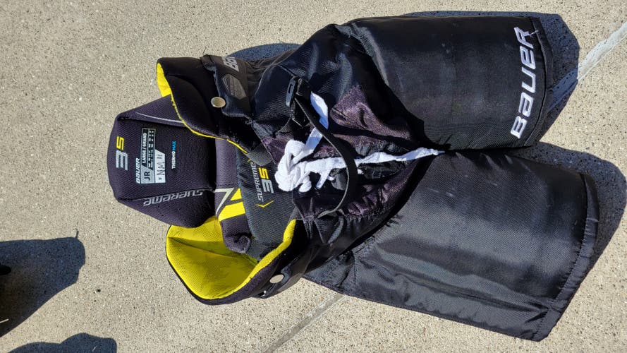 Junior Used Large Bauer Supreme 3S Hockey Pants