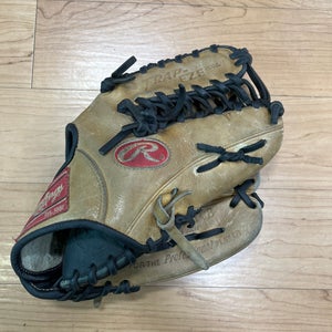 Used Rawlings Pro Preferred Right Hand Throw Infield Baseball Glove 11.25"