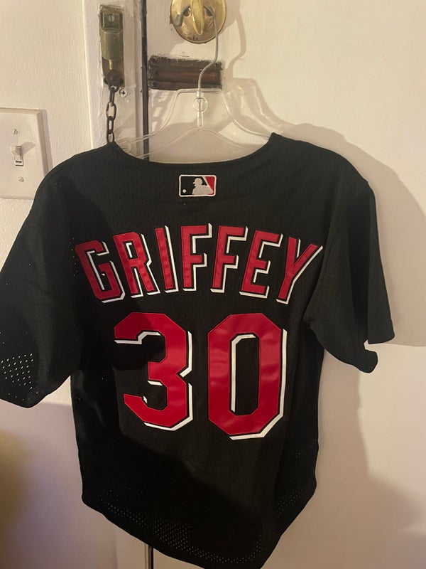 Ken Griffey Jr Cincinnati Reds Mitchell & Ness MLB Jersey M