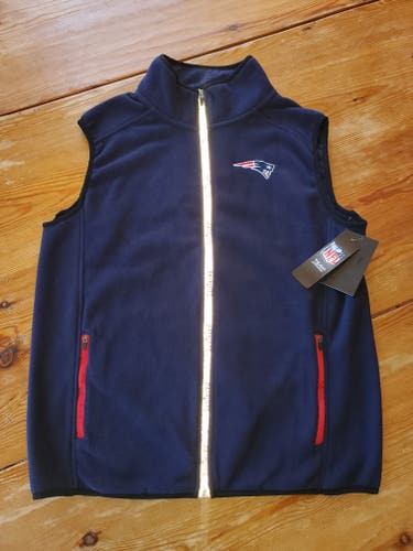 BNWT NFL Apparel Patriots fleece vest