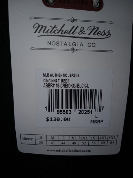Mitchell & Ness, Shirts, Pete Rose Cincinnati Reds Mitchell Ness Authentic  Mlb Jersey White 44 Large