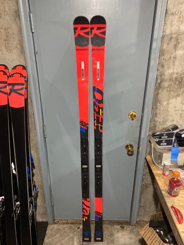 Used 185 cm Hero FIS GS Pro Skis