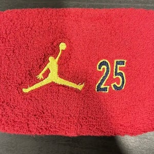 Jordan Pro Game Issue Baseball Wristband "25" Glove Dexter Fowler Nike DEP Nike