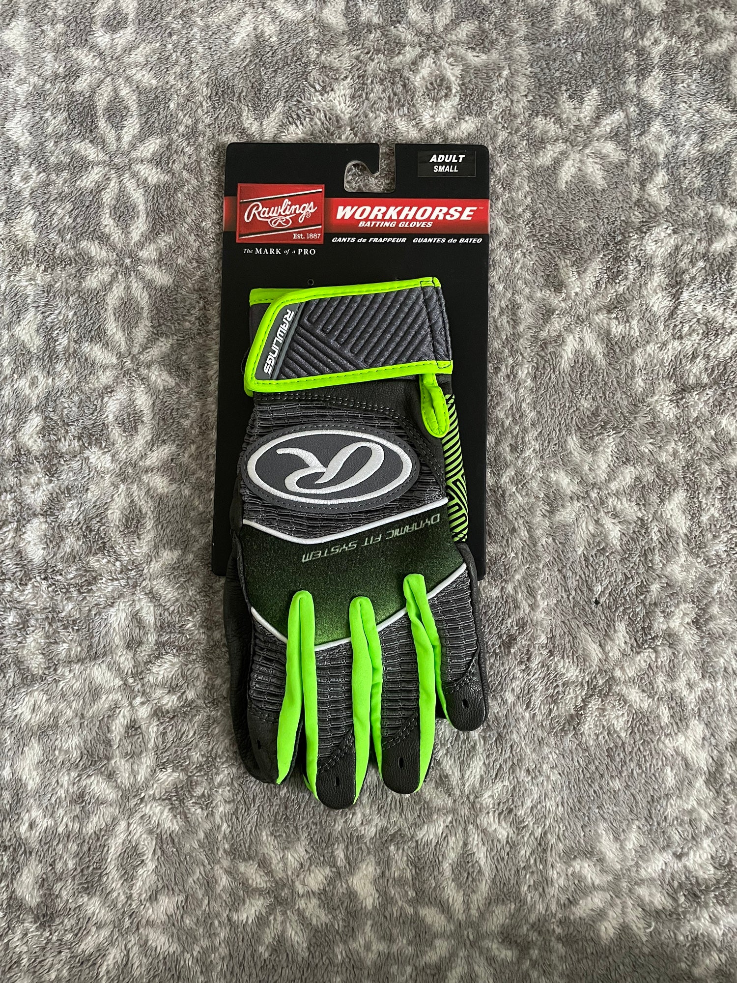 Rawlings Workhorse 950 Series Adult Baseball Batting Gloves