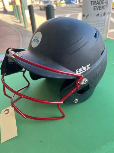 Used One Size Fits All Senior Schutt Batting Helmet