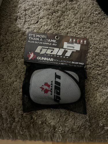 Gait Gunnar box lacrosse bicep pads