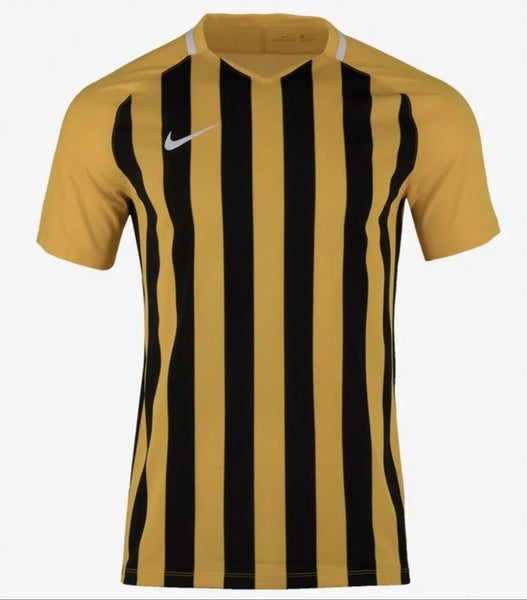 tema erupción excusa Nike Men Stripe Division III Shirts Sz M Soccer Yellow Tee Top Shirts  894081-739 | SidelineSwap
