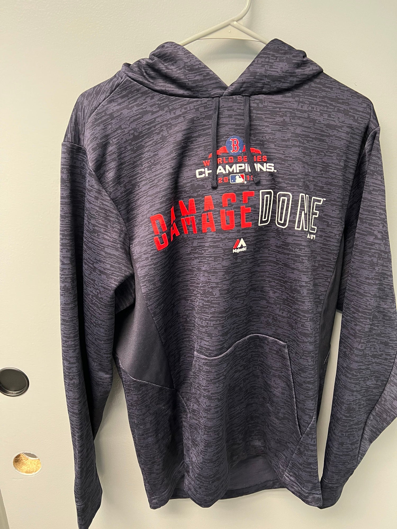 BOSTON RED SOX Damage Done 2018 Women S Hoodie MLB Baseball Jumper  Sweatshirt