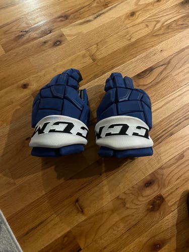 Used CCM Pro Model Gloves 14" Pro Stock