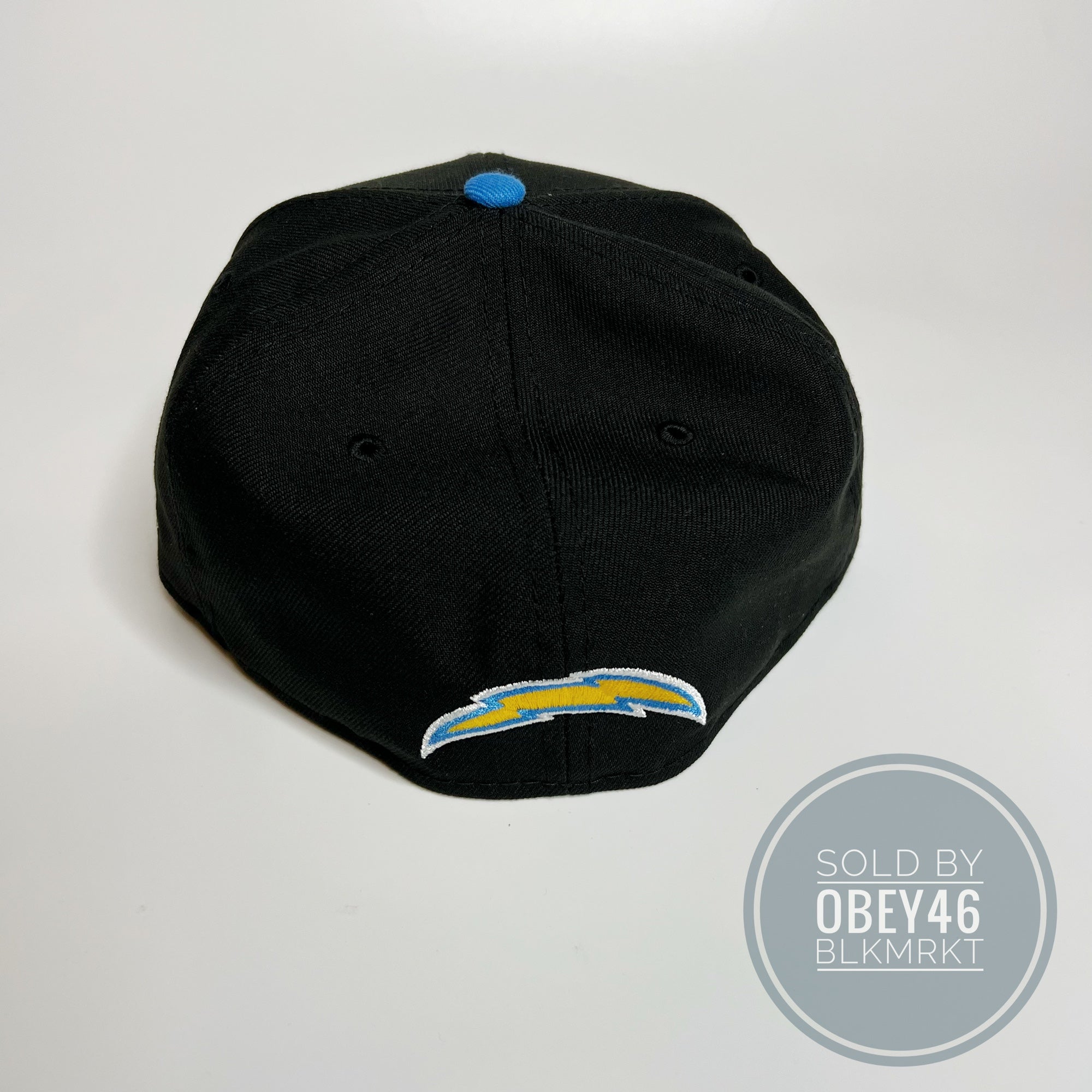 Men's New Era Black Los Angeles Chargers 2022 NFL Draft 59FIFTY Fitted Hat