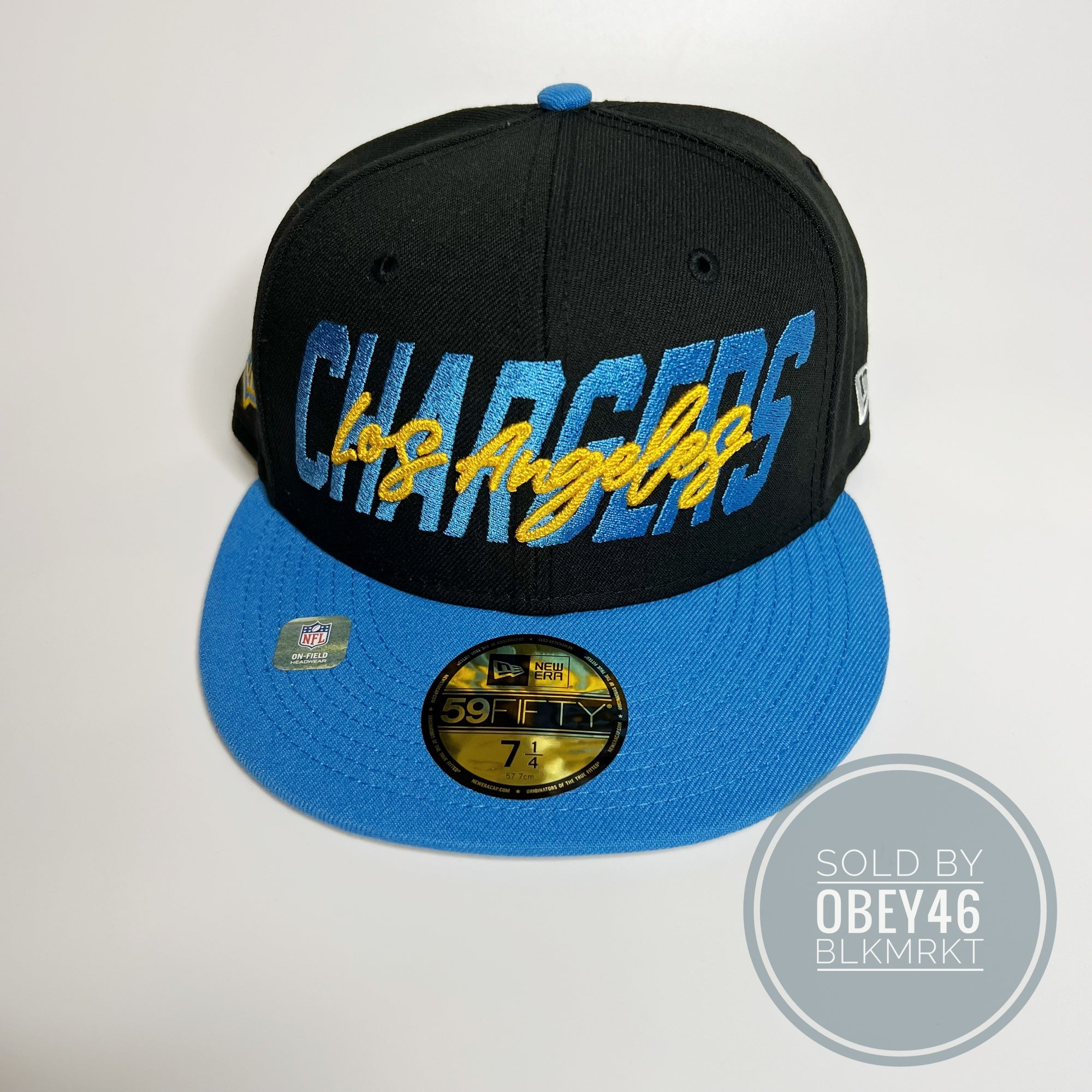 Official New Era LA Chargers NFL 22 Draft Black 59FIFTY Fitted Cap  B5857_T04 B5857_T04 B5857_T04