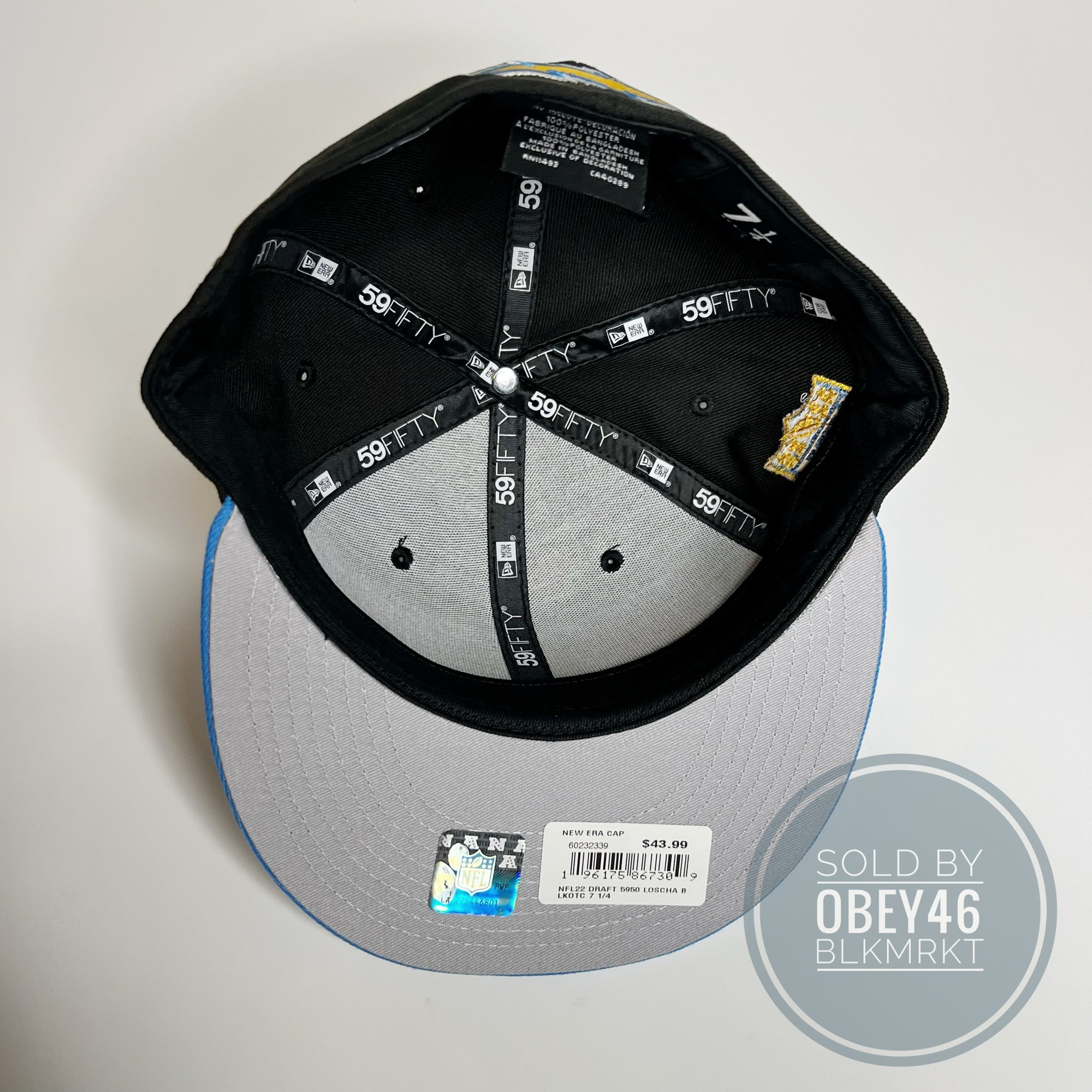 Los Angeles CHARGERS NFL Draft 9Fifty New Era Cap