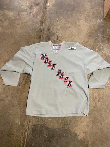 Gray New Size 56 Reebok Jersey (Wolfpack AHL)