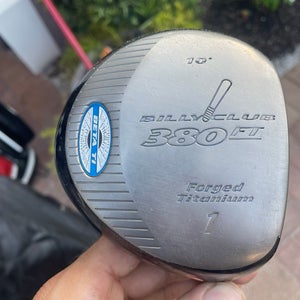 Billy Club Golf Driver Beta Ti In Right Handed  Graphite