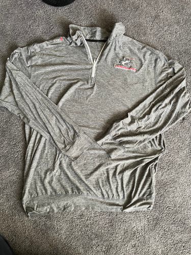 Used Lasersharks Box Lacrosse Club 1/4 Zip Shirt