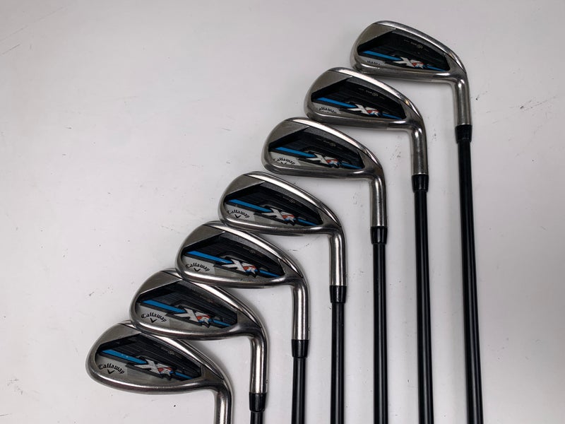 Callaway XR OS Iron Set 5-PW+SW Fubuki AT55x5ct Regular RH Midsize Grips