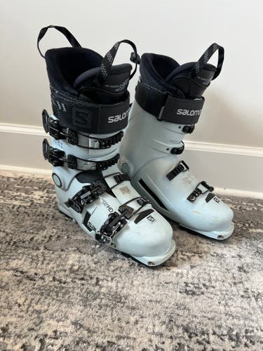 Women's Used Salomon Alpine Touring Shift Pro 110W Ski Boots Medium Flex