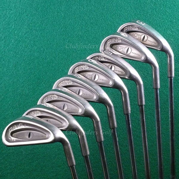 Ping Eye Black Dot 3-PW Iron Set True Temper TT Lite Steel Stiff