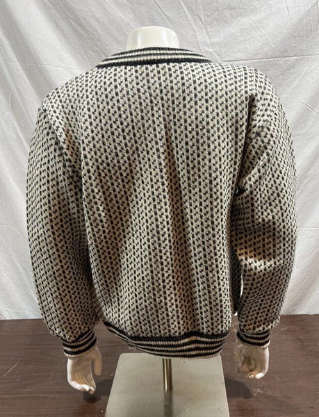 Vintage L.L. Bean Men's Wool Birdseye Fisherman Sweater Medium