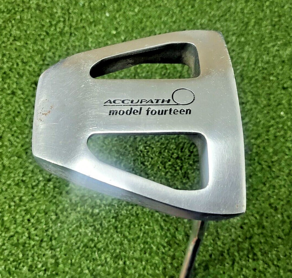 クラブ fourteen putter AccuPath Model Fourteen Mallet Putter / RH / Steel ~35.5