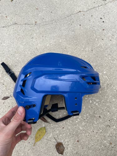 CCM Tacks 110 Pro Stock Hockey Helmet Marine Blue Small 8214