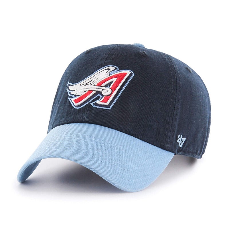 Anaheim Angels "A" '47 Brand MLB Clean Up Adjustable Strapback Hat Dad Cap