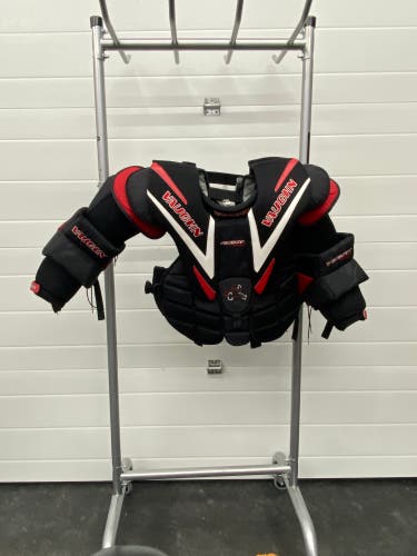 Used Large Vaughn  Vision 9400 Goalie Chest Protector