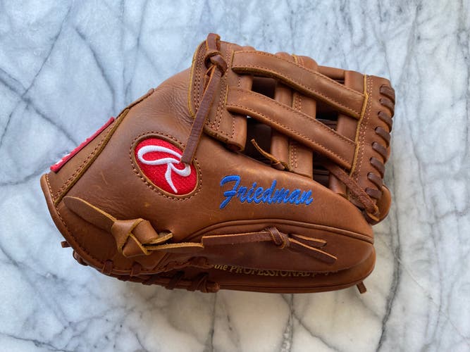 Barely Used Right Hand Throw Rawlings Infield Heart of the Hide Baseball Glove 12"