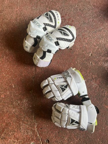 Stx cell v gloves and Arm protection