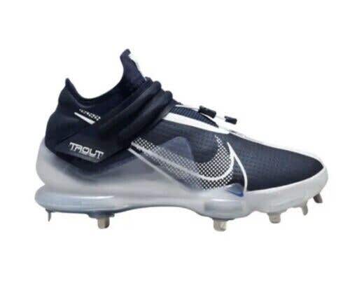 Blue New Adult Men's Size 11.5 (Women's 12.5) Metal Nike High Top Force Zoom Trout 7