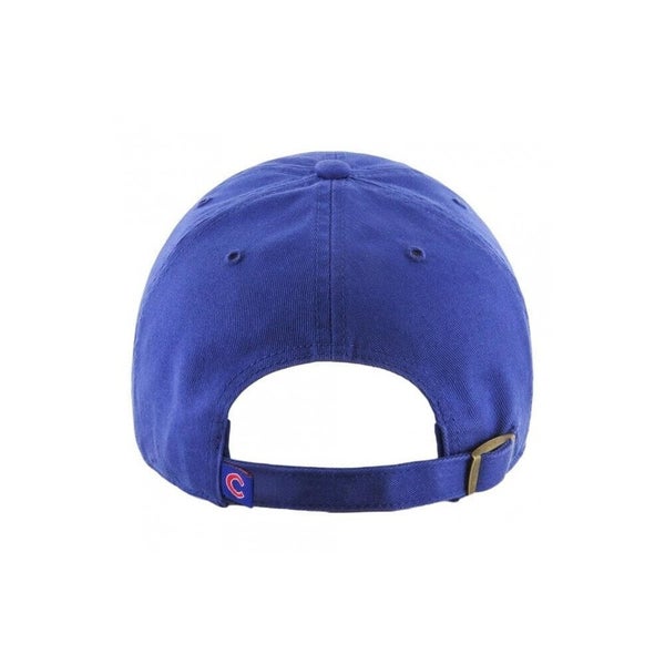 47 Brand Chicago Cubs Clean Up MLB Dad Hat Cap Royal