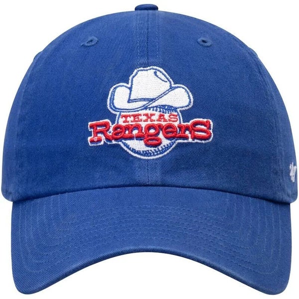 47 Men's Texas Rangers Royal Adjustable Trucker Hat