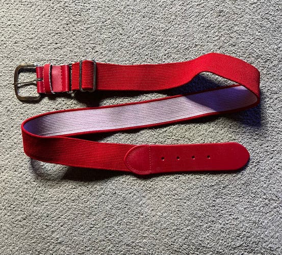 Champro Adult Red Adjustable Baseball Belt.