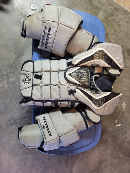 Koho AB570 Pro Goalie Body Armor Chest Protector Senior Large MADE IN  CANADA | SidelineSwap