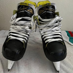 Senior Used Bauer Supreme Comp Hockey Skates Regular Width Size 8