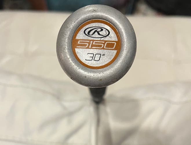 Used USSSA Certified Rawlings 5150 Alloy Bat -10 20OZ 30"