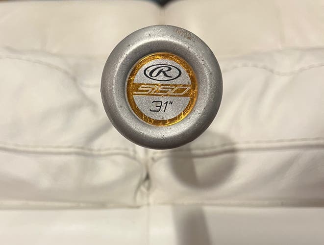 Used BBCOR Certified Rawlings 5150 Alloy Bat -3 28OZ 31"