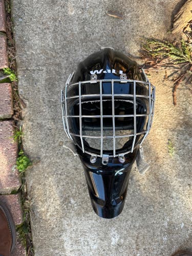 Used Wall Pro Stock W4 Goalie Mask