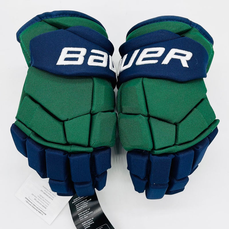 Mercyhurst Lakers Bauer Supreme Ultrasonic Hockey Gloves-14"