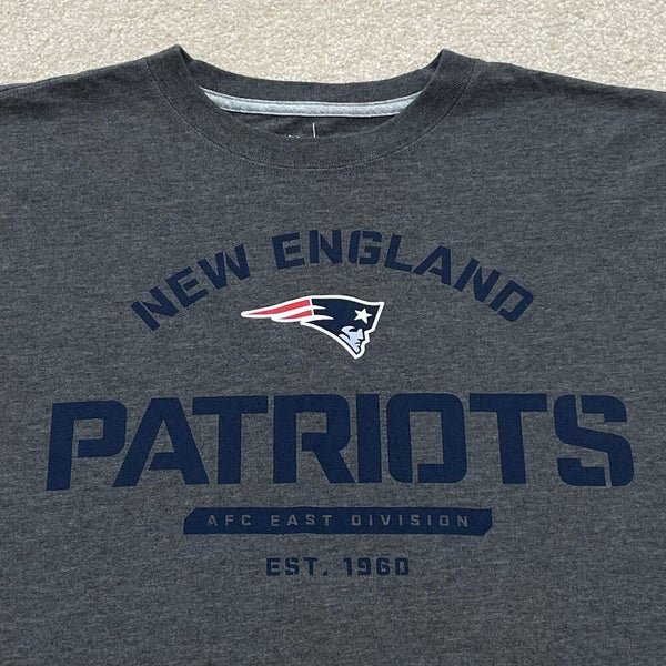 Nike Dri Fit NFL OnField Apparel Medium New England Patriots Long Sleeve  T-shirt