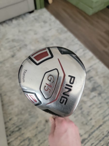 Men's Used Ping Right Handed G15 Driver Stiff Flex 10.5 Loft