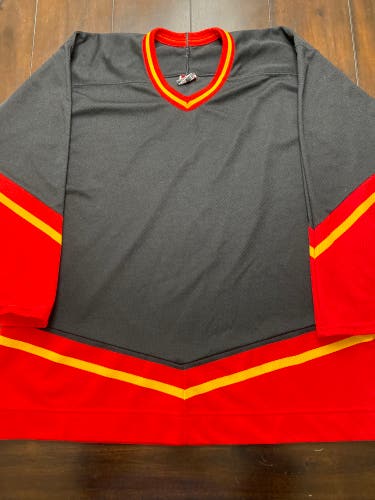CCM SR L blank Flames style jersey